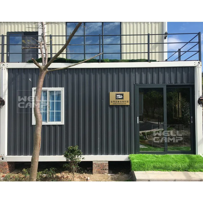 china luxurious prefab villa for sale manufacturers wholesale for sale WELLCAMP, WELLCAMP prefab house, WELLCAMP container house