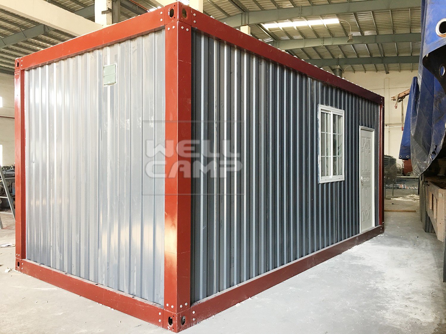 WELLCAMP, WELLCAMP prefab house, WELLCAMP container house detachable container house supplier for goods