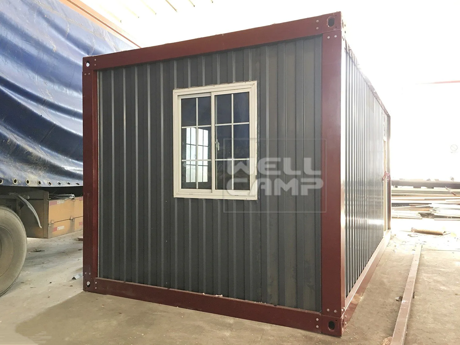 ripple steel container houses wholesale for goods