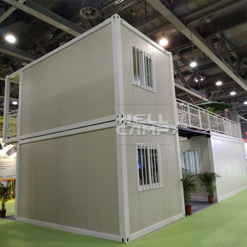 product-Newest Two Floor Flat Pack Container House, Wellcamp FL-01-WELLCAMP, WELLCAMP prefab house, -2