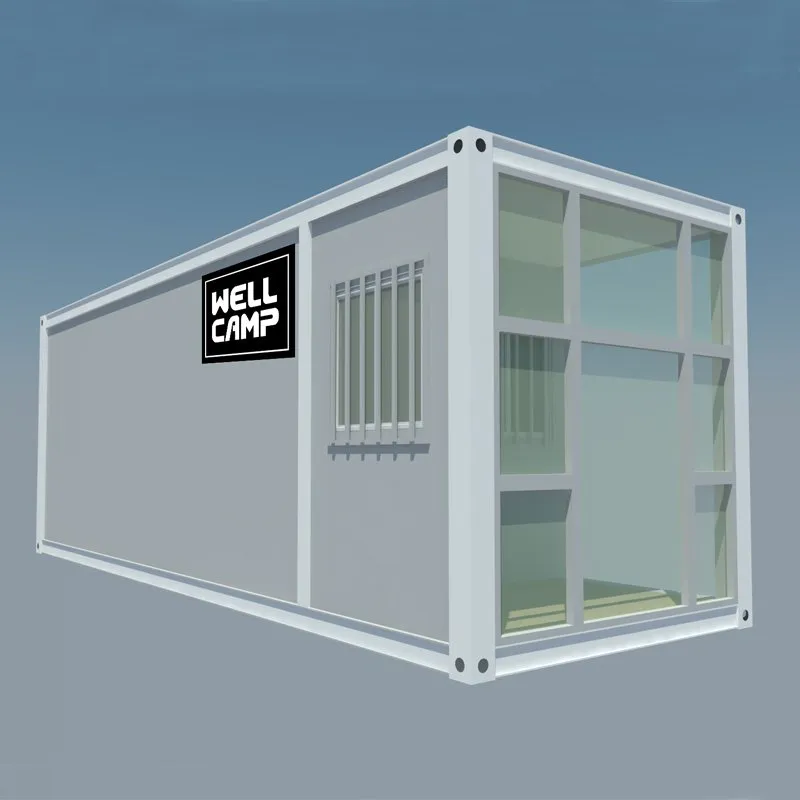 Extended Long Flat Pack Container House For Office, Wellcamp FL-05