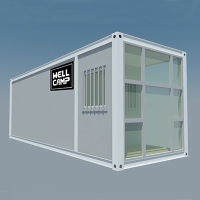 WELLCAMP, WELLCAMP prefab house, WELLCAMP container house modern small container homes apartment for office-3