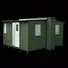 WELLCAMP, WELLCAMP prefab house, WELLCAMP container house big size container van house design with two bedroom for dormitory