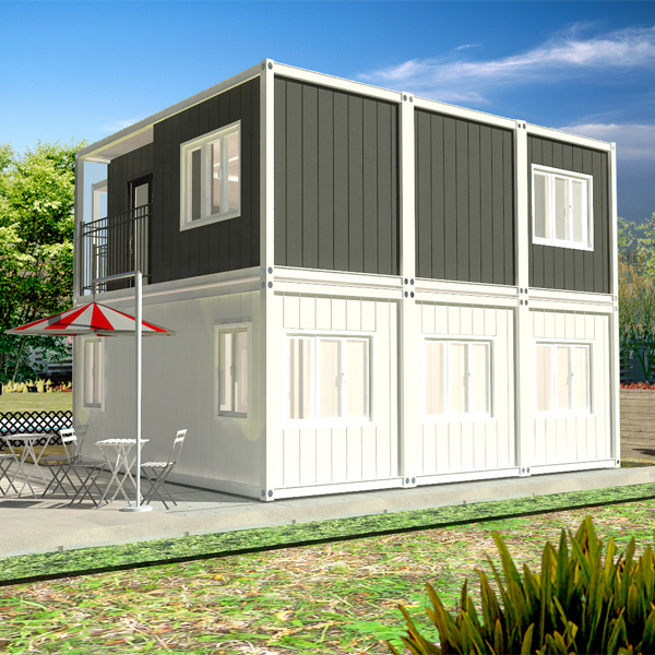 product-2 story modern manufactured home-WELLCAMP, WELLCAMP prefab house, WELLCAMP container house-i-2