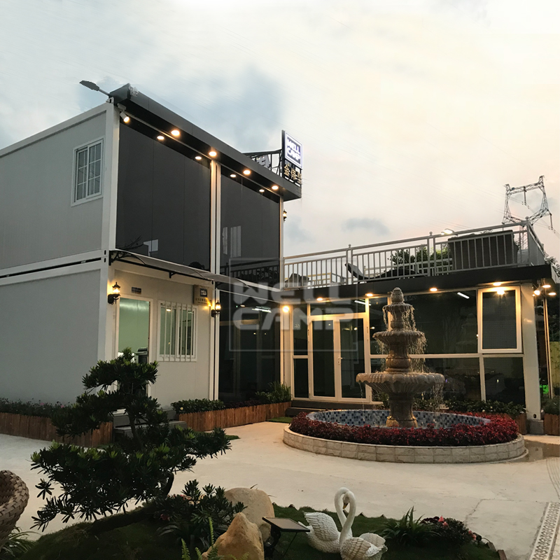 product-WELLCAMP, WELLCAMP prefab house, WELLCAMP container house-Wellcamp Two Floor Luxury Containe-1