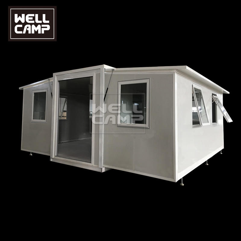 product-USA Germany Standard Two Bedroom Expandable Container House-WELLCAMP, WELLCAMP prefab house,-1