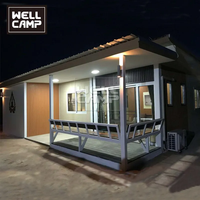 WELLCAMP, WELLCAMP prefab house, WELLCAMP container house high end homes made from shipping containers wholesale for hotel