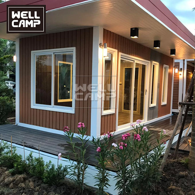 product-Wellcamp Romantic Relax Garden House Container Villa Resort-WELLCAMP, WELLCAMP prefab house,-1