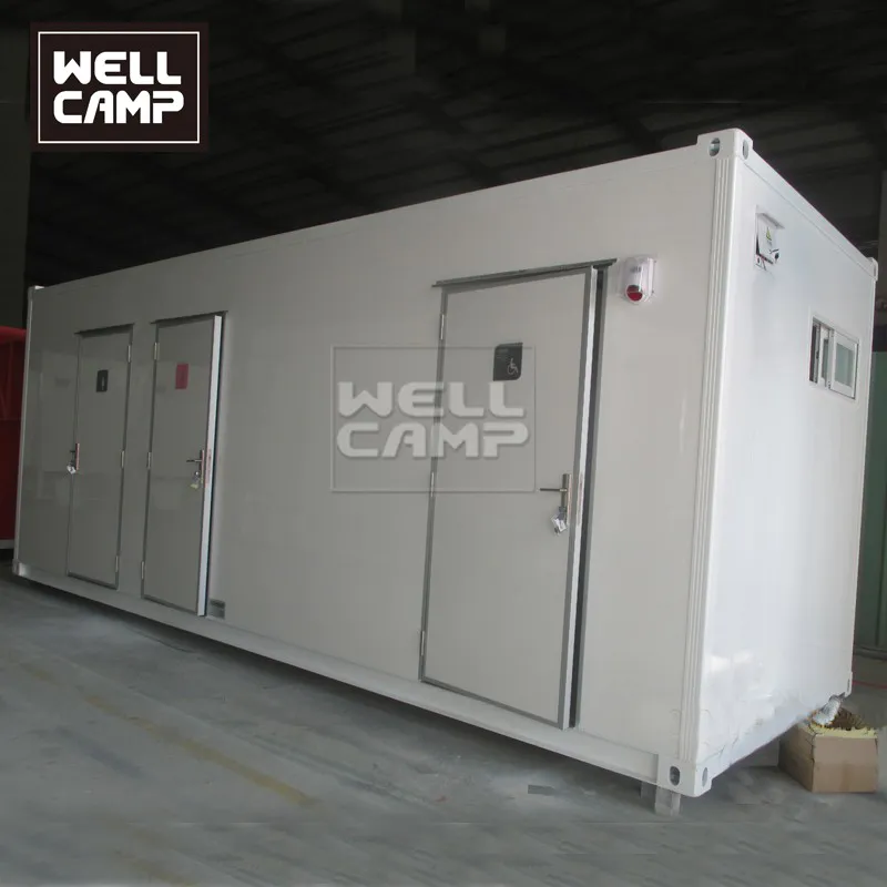 prefabricated portable toilet manufacturers container for outdoor