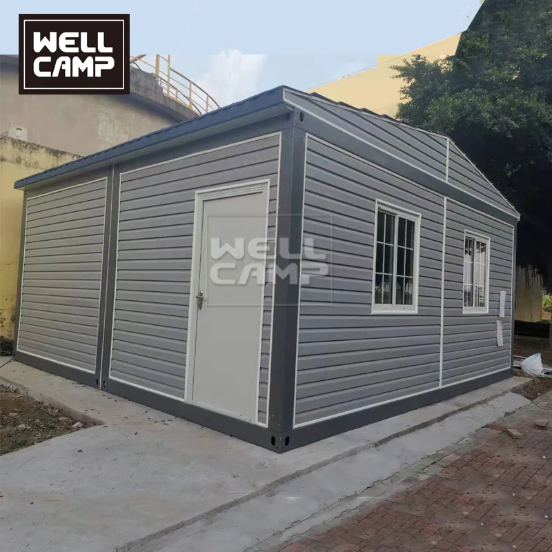 40ft Luxury Container Home with PVC Decoration Sheet Outside