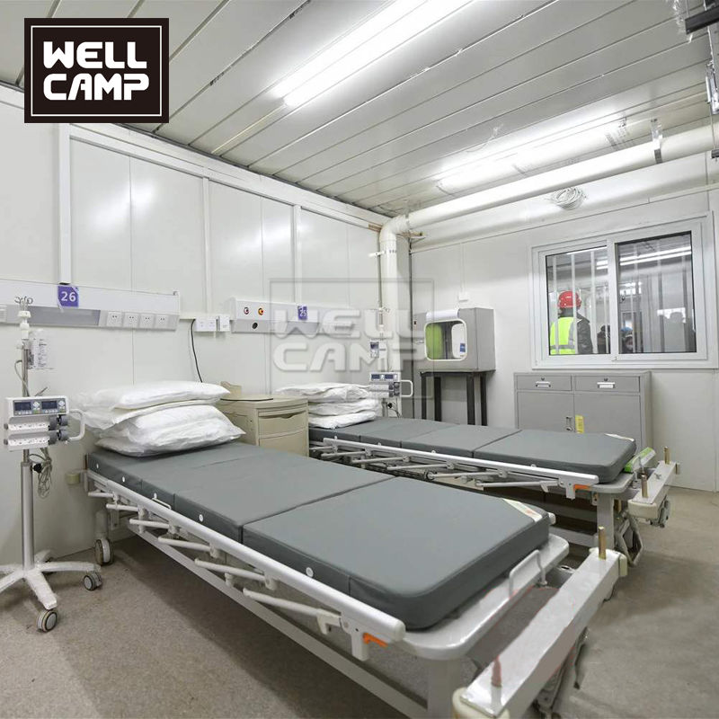 product-Ready Made Prefabricated Flat Pack Container Hospital Container Isolation Ward-WELLCAMP, WEL-2
