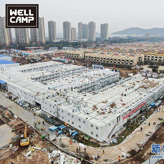 Chine Facile et rapide à assembler Flat Pack Container Clinic Container Hospital à Wuhan