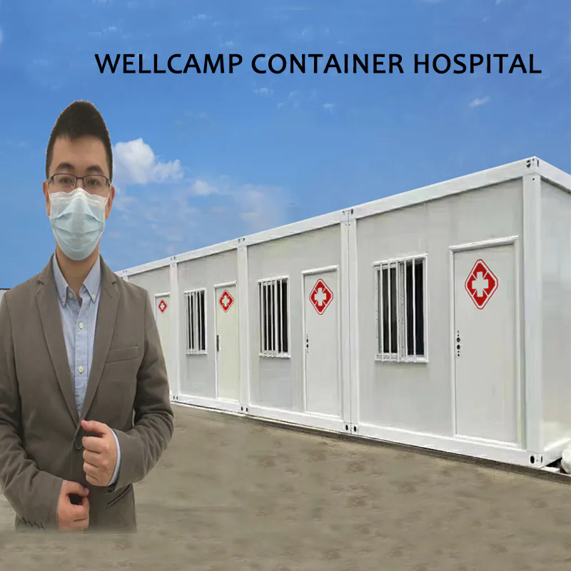WELLCAMP Container Hospital for Community Corona Virus Control & Isolation