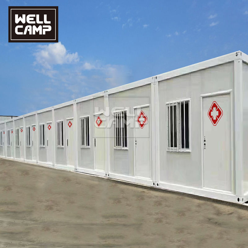 Ready Made Prefabricated Flat Pack Container Hospital Container Isolation Ward