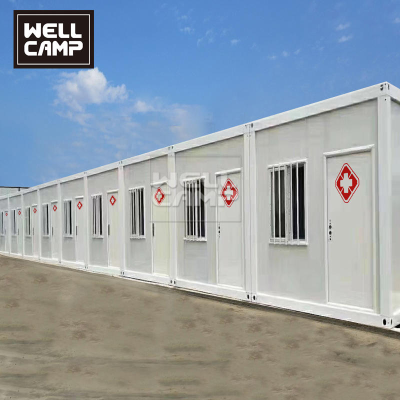product-Ready Made Prefabricated Flat Pack Container Hospital Container Isolation Ward-WELLCAMP, WEL-1