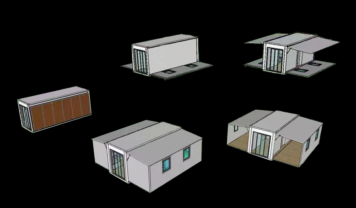 WELLCAMP, WELLCAMP prefab house, WELLCAMP container house big size expandable container house wholesale for apartment-4