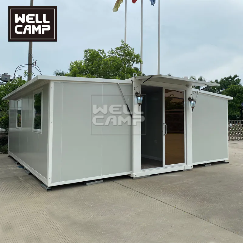 product-Luxury Prefab Container Homes with Two bedrooms One Bathroom-WELLCAMP, WELLCAMP prefab house-2