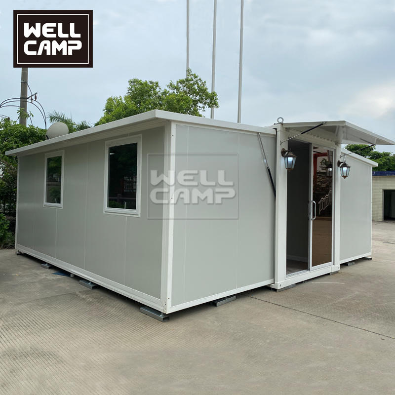 product-Luxury Prefab Container Homes with Two bedrooms One Bathroom-WELLCAMP, WELLCAMP prefab house-1