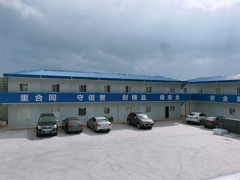 Government Project Two Floor Prefabricated Labor Camp for Prefab Office/ Accommodation