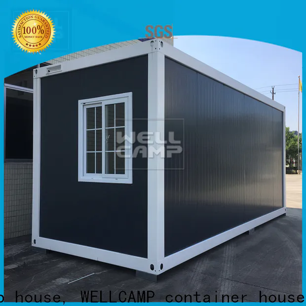 WELLCAMP, WELLCAMP prefab house, WELLCAMP container house newest flat pack container house supplier for office