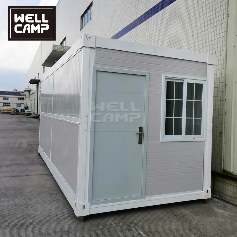 2 Minutes Fix Newest Folding Flat Pack Expandable Container / Cabin  House