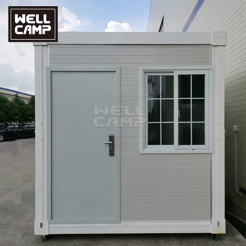 product-2 Minutes Fix Newest Folding Flat Pack Expandable Container Cabin House-WELLCAMP, WELLCAMP-2