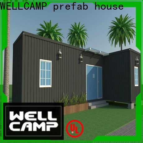 WELLCAMP, WELLCAMP prefab house, WELLCAMP container house folding homes made from shipping containers wholesale
