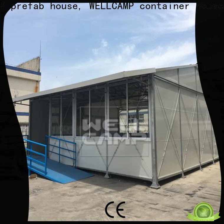 WELLCAMP, WELLCAMP prefab house, WELLCAMP container house customized tiny houses prefab on seaside for labour camp