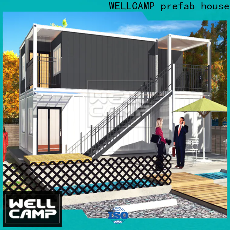 WELLCAMP, WELLCAMP prefab house, WELLCAMP container house detachable container villa wholesale for hotel