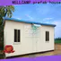 WELLCAMP, WELLCAMP prefab house, WELLCAMP container house sandwich prefabricated shipping container homes classroom for accommodation