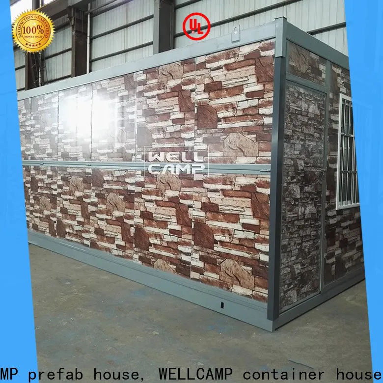 WELLCAMP, WELLCAMP prefab house, WELLCAMP container house cheap container homes online for outdoor builder