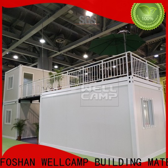 WELLCAMP, WELLCAMP prefab house, WELLCAMP container house cargo house with walkway online