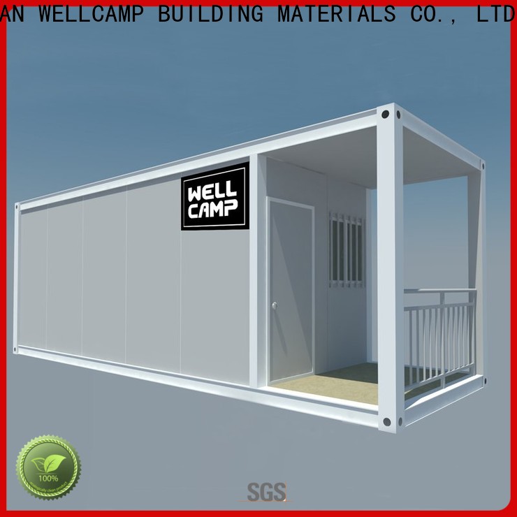 WELLCAMP, WELLCAMP prefab house, WELLCAMP container house container house with walkway online