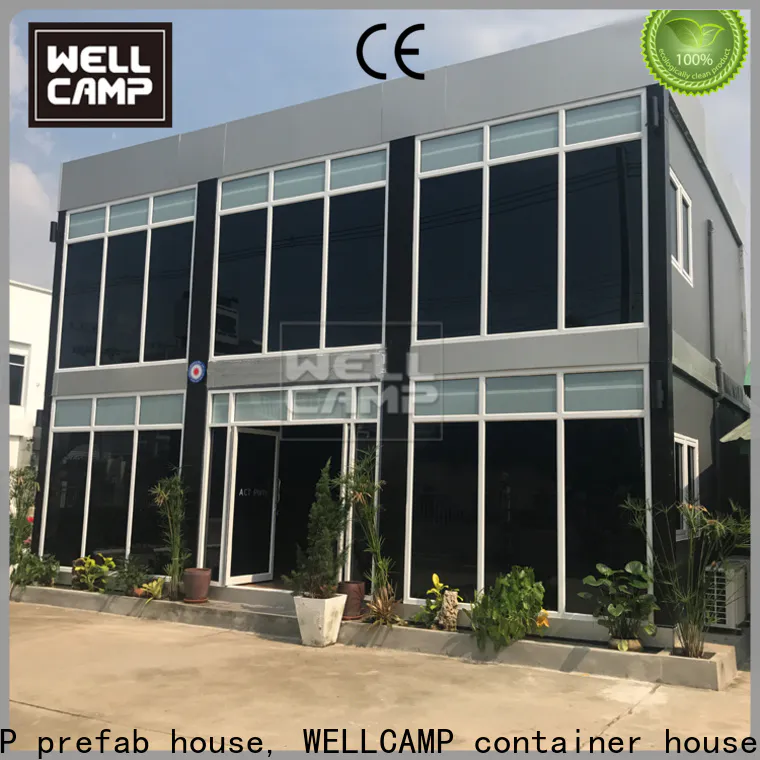 WELLCAMP, WELLCAMP prefab house, WELLCAMP container house eco friendly buy shipping container home in garden for hotel