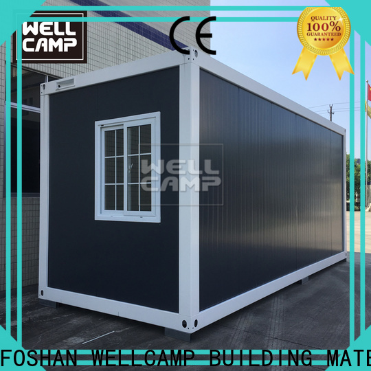WELLCAMP, WELLCAMP prefab house, WELLCAMP container house flat pack container house with walkway online