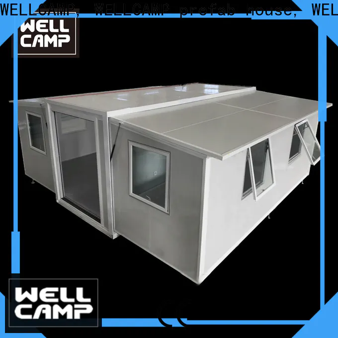 WELLCAMP, WELLCAMP prefab house, WELLCAMP container house big size container shelter online for dormitory