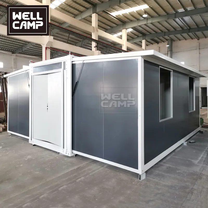 Luxury Mobile Prefab Expandable Container Home With Wheels