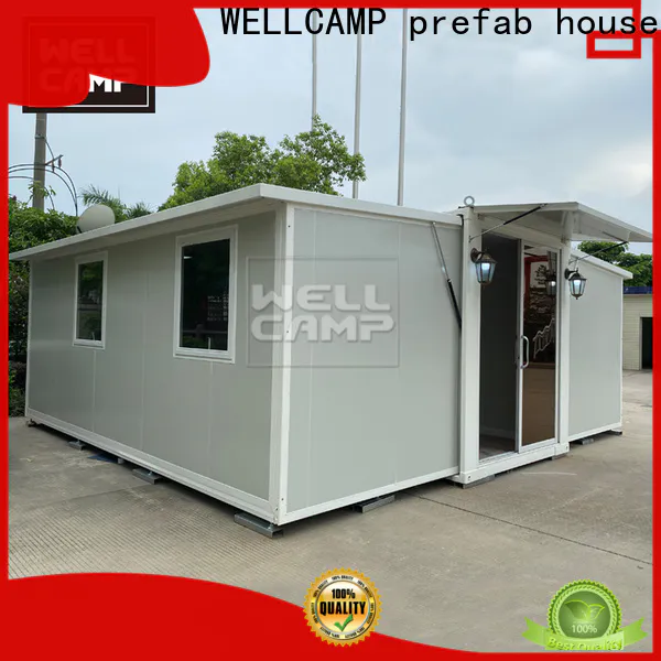 WELLCAMP, WELLCAMP prefab house, WELLCAMP container house container van house design with two bedroom for apartment