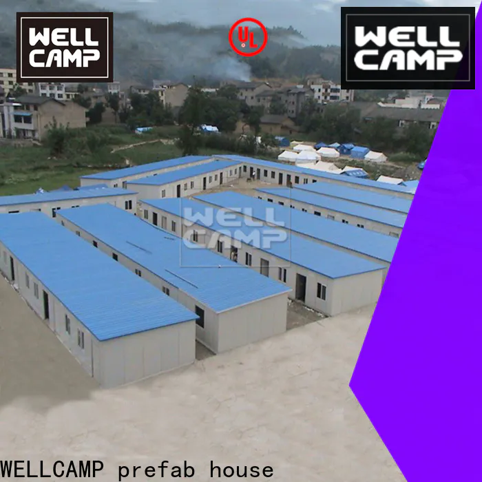 WELLCAMP, WELLCAMP prefab house, WELLCAMP container house portable security room wholesale for sale