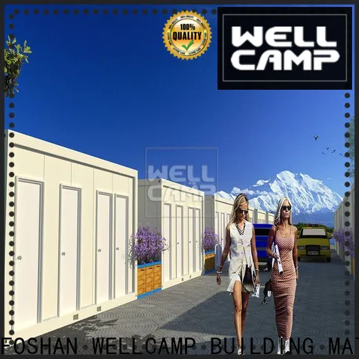 WELLCAMP, WELLCAMP prefab house, WELLCAMP container house steel container houses supplier for apartment