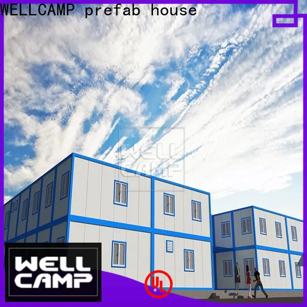 WELLCAMP, WELLCAMP prefab house, WELLCAMP container house pack container house for sale home for goods