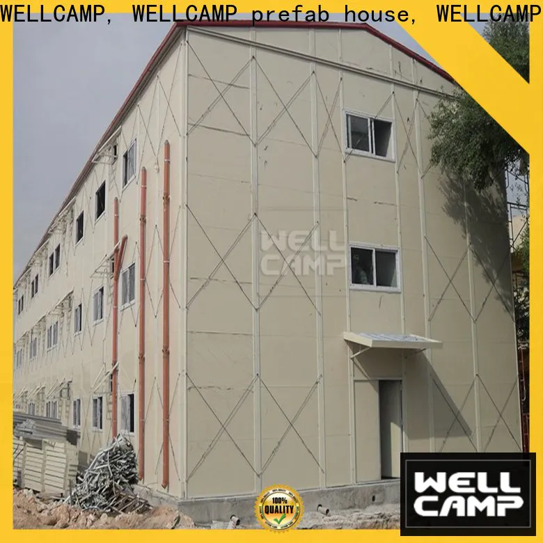 WELLCAMP, WELLCAMP prefab house, WELLCAMP container house recyclable prefabricated house companies wholesale for office