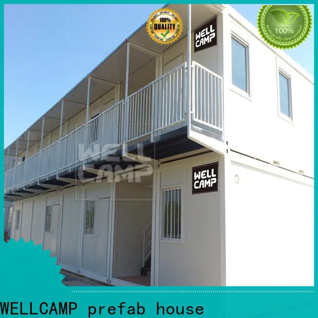 WELLCAMP, WELLCAMP prefab house, WELLCAMP container house modular container house project supplier for goods