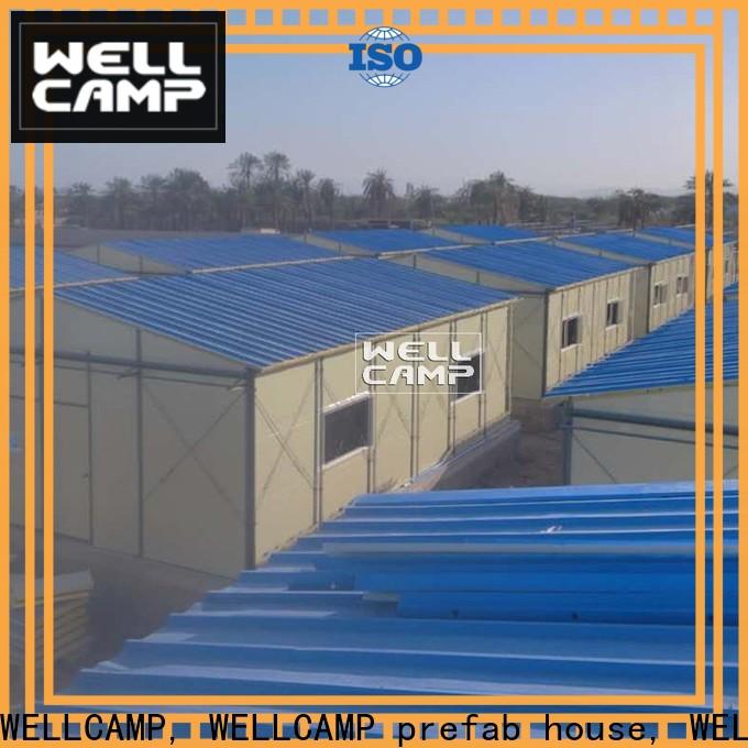 WELLCAMP, WELLCAMP prefab house, WELLCAMP container house project prefab house kits on seaside for labour camp