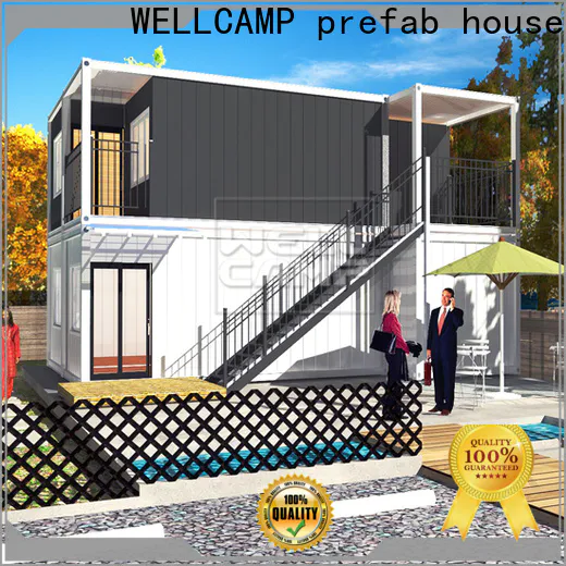 WELLCAMP, WELLCAMP prefab house, WELLCAMP container house premade shipping container home designs in garden for sale