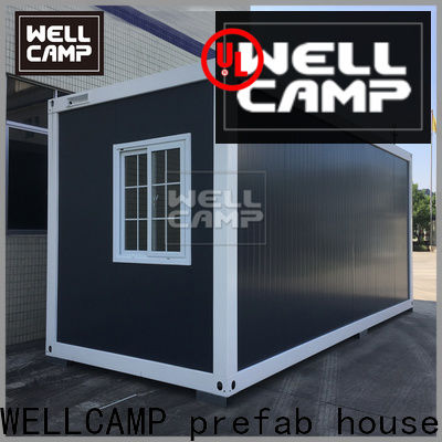 WELLCAMP, WELLCAMP prefab house, WELLCAMP container house two glass best shipping container homes apartment wholesale