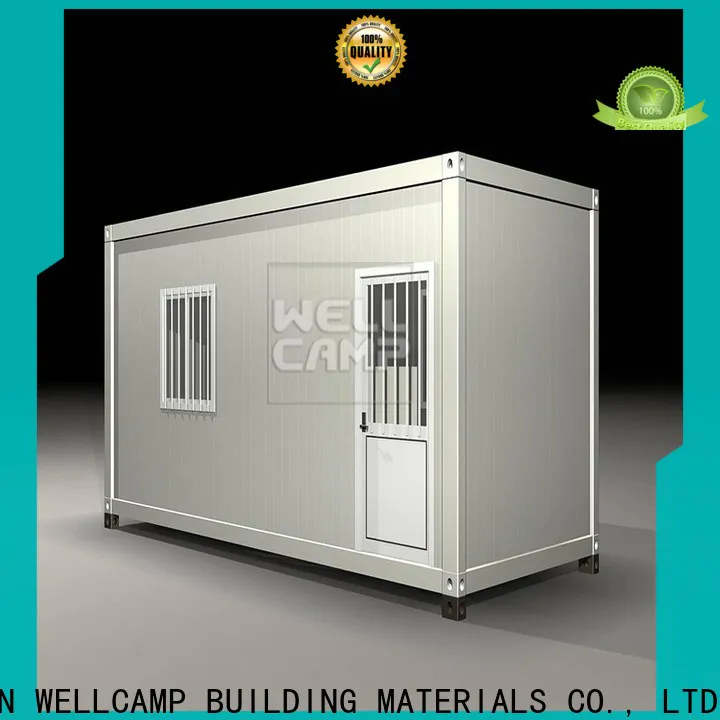 WELLCAMP, WELLCAMP prefab house, WELLCAMP container house low cost steel container houses supplier for goods