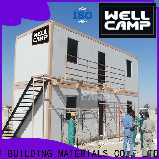 WELLCAMP, WELLCAMP prefab house, WELLCAMP container house corrugated container house project home for living