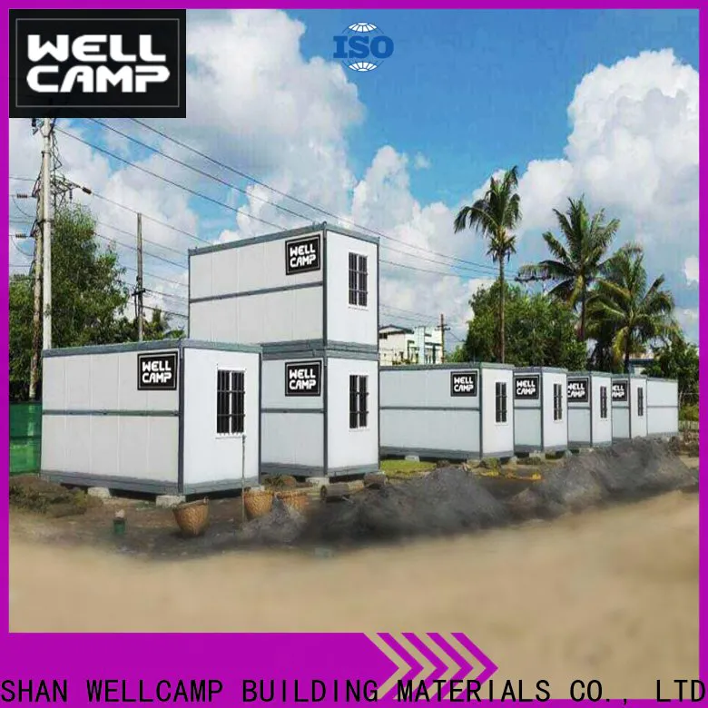 WELLCAMP, WELLCAMP prefab house, WELLCAMP container house easy move pbs folding container house maker for worker