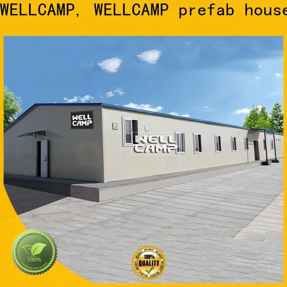 WELLCAMP, WELLCAMP prefab house, WELLCAMP container house T prefabricated House refugee house for dormitory